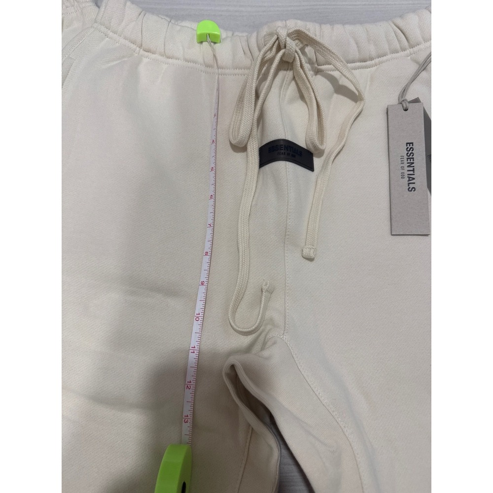 Fear of God Essentials Mens Sweatpants Cream Joggers Small NWT - Picture 5 of 7